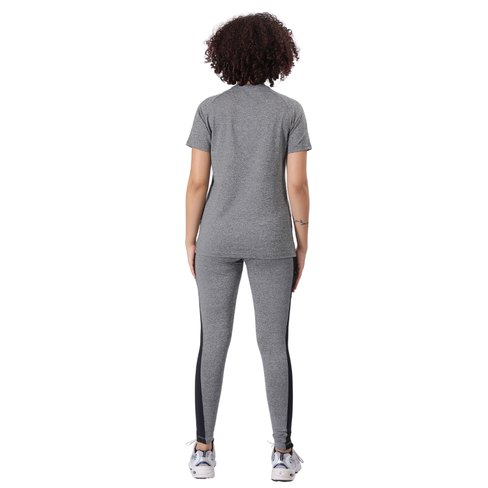 Women's gym set: T-shirt and high-waist leggings – TX4 + NS2