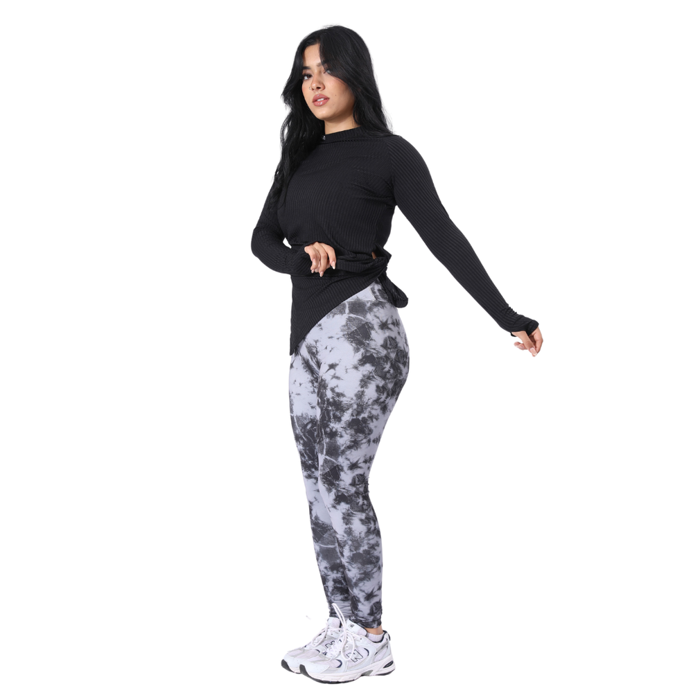 Women's gym set: T-shirt and high-waist leggings – TX8 + NX6