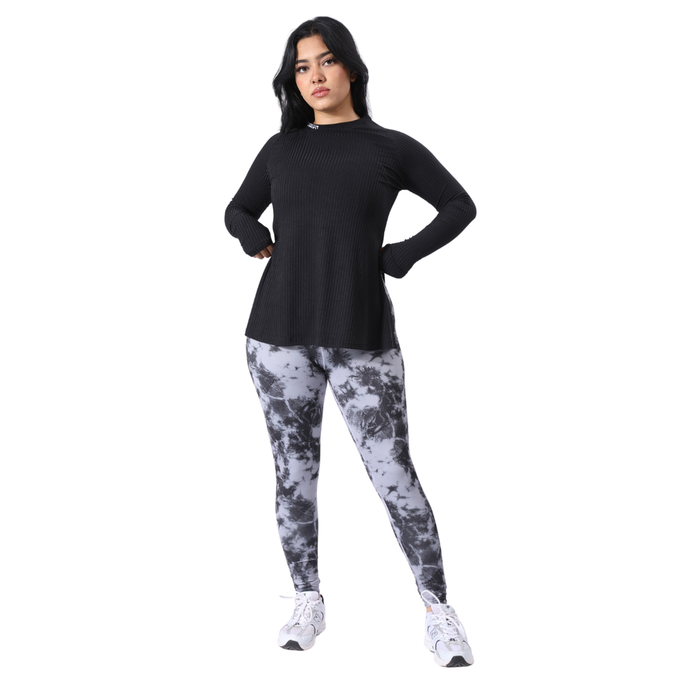 Women's gym set: T-shirt and high-waist leggings – TX8 + NX6