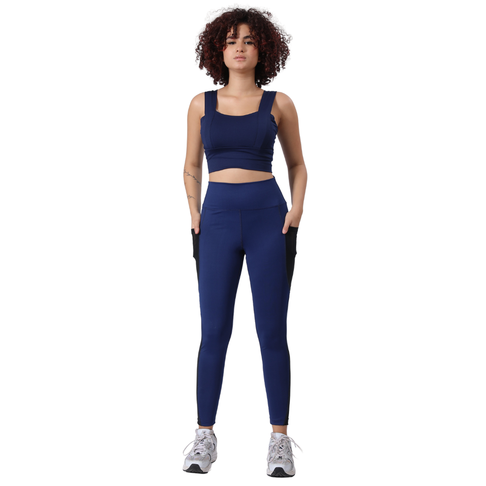 Women's gym set: sports bra and high-waist leggings – SB3 + BX3