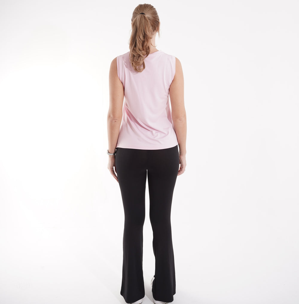 Women's gym set: tank top and high-waist flare leggings for yoga and gym – TN7-W1