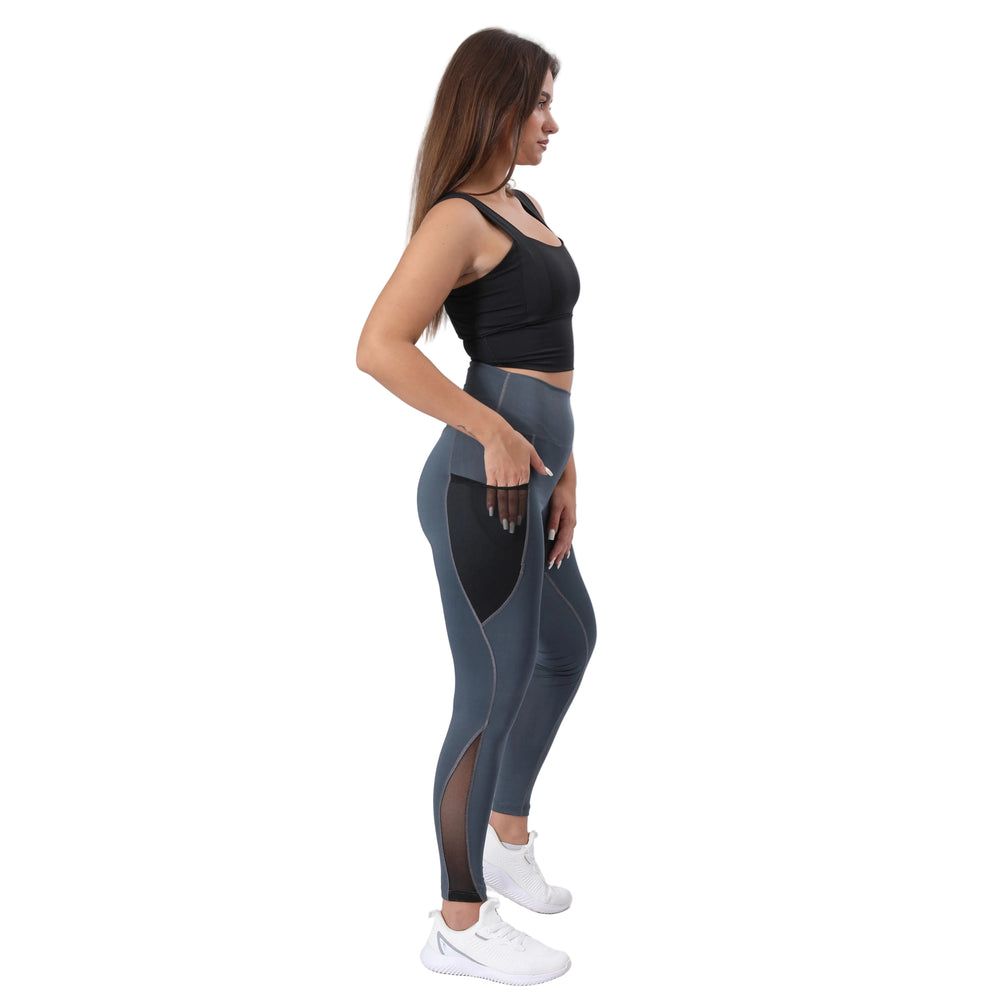 Women's gym set: sports bra and high-waist leggings – SB1 + BX2