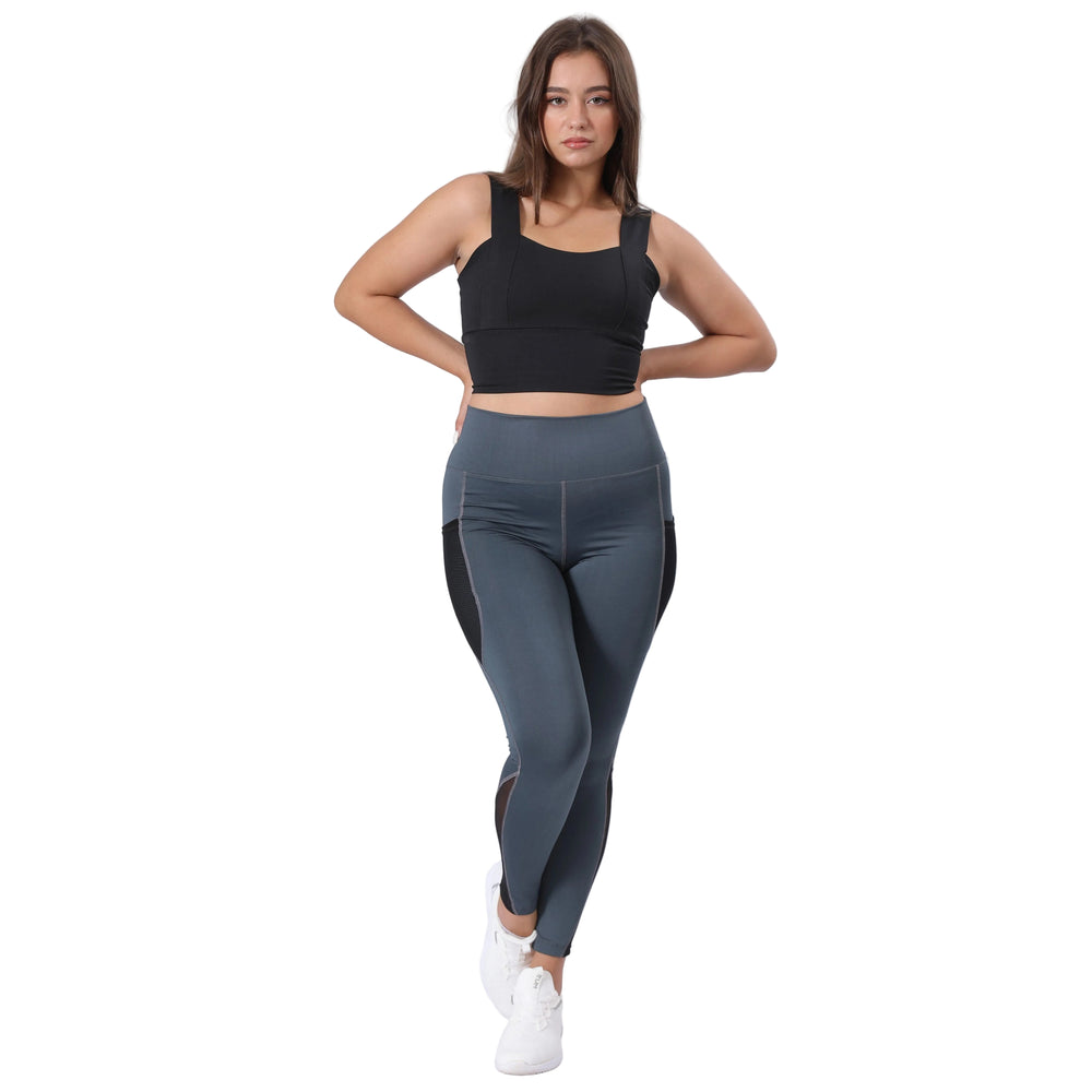 Women's gym set: sports bra and high-waist leggings – SB1 + BX2