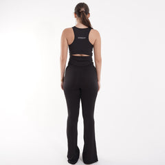 Women's gym set: sports bra and high-waist flare leggings for yoga and gym – SBX1-W1