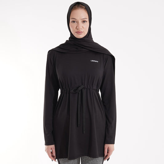 Women's long workout top for the gym – TJ1
